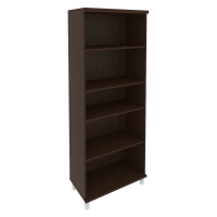 Стеллаж широкий First KST-1 (венге Цаво)